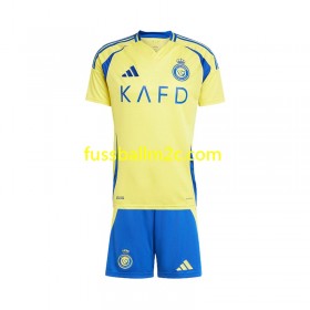 Fußballtrikots Al Nassr Kinder Heim Trikotsatz 2024-2025